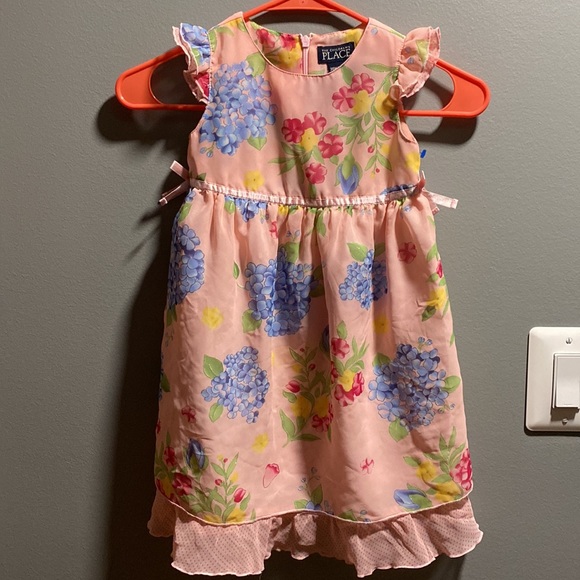 BRAND NEW GIRLS DRESS SIZE 3 T! NWOT! SMOKE FREE HOME! - Picture 2 of 3